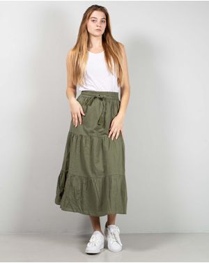 Fusta uni cu talie elastica N241660003