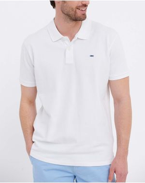 Tricou casual din bumbac cu guler 25ALX01226