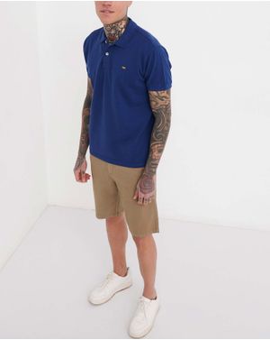 Tricou polo din bumbac cu maneca scurta 25ALX01299