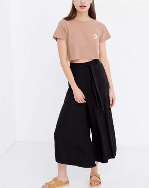 Tricou crop Funky Buddha 25ALX01124
