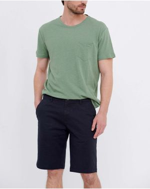 Pantaloni scurti Funky Buddha din bumbac 25ALX01284