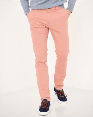 Pantaloni uni din bumbac 25ALX01437