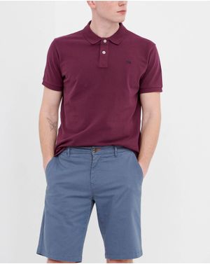 Pantaloni scurti uni din bumbac 25ALX01385