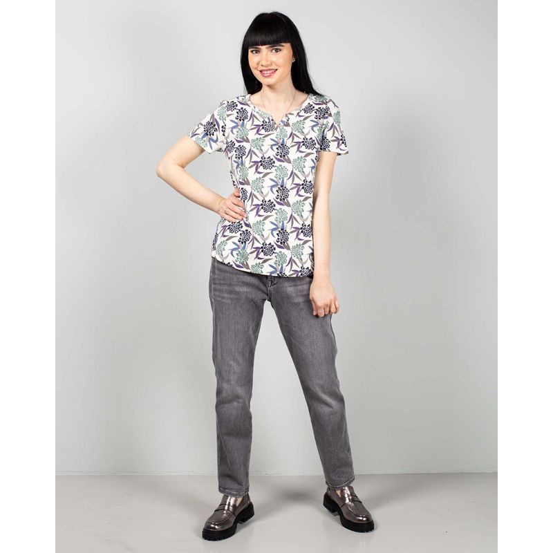 Tricou-din-bumbac-cu-decolteu-si-imprimeu-N240664014