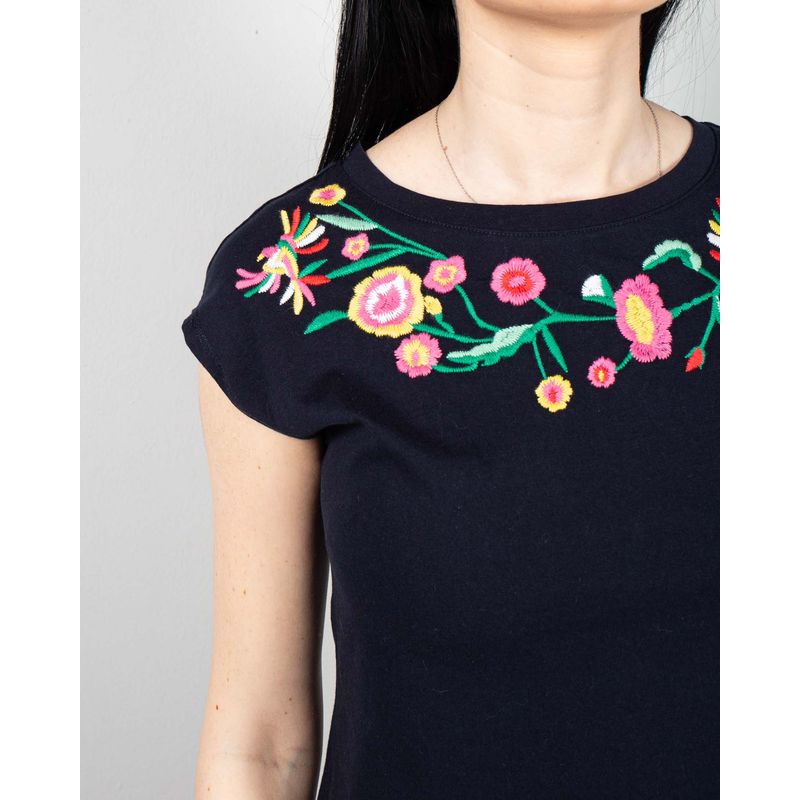 Tricou-din-bumbac-cu-model-brodat-N240664015