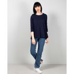 Bluza-subtire-din-bumbac-cu-maneci-trei-sferturi-N240664043