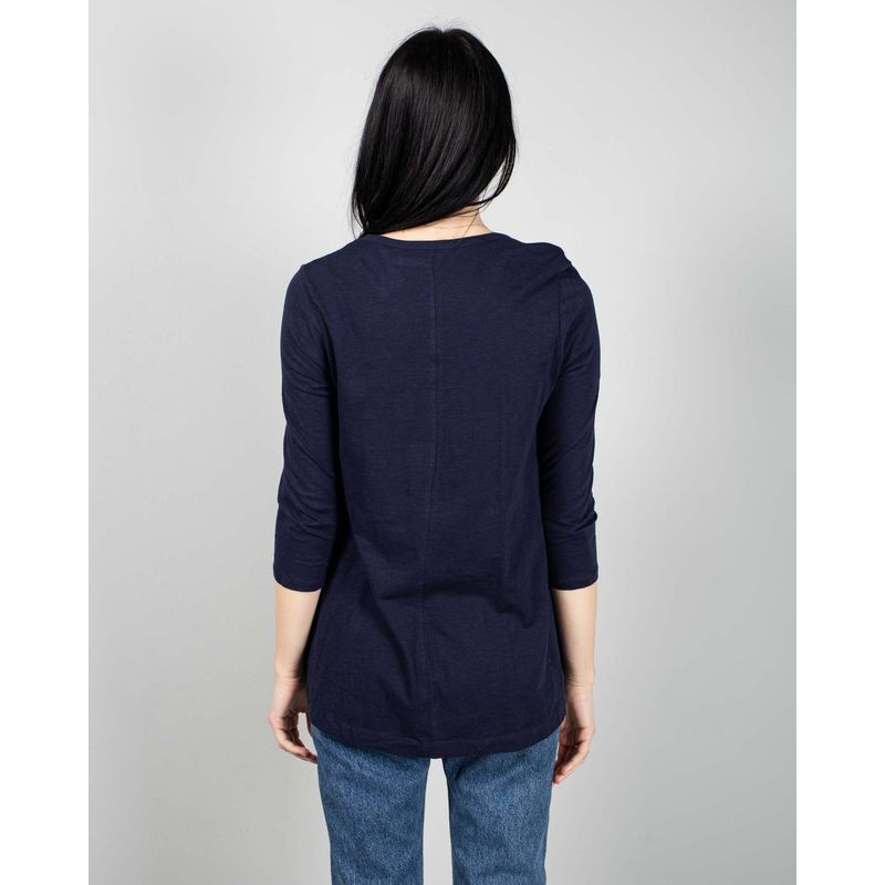 Bluza-subtire-din-bumbac-cu-maneci-trei-sferturi-N240664043