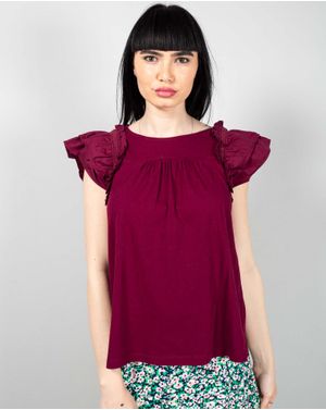 Tricou uni din bumbac N240664016