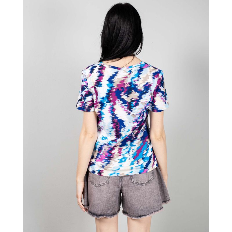Tricou-casual-din-bumbac-cu-imprimeu-si-nasturi-la-baza-gatului-N240664038