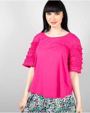 Tricou uni cu maneca scurta N240664042