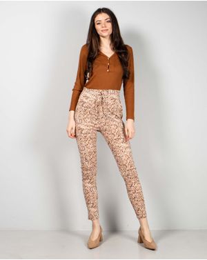 Pantaloni elastici cu imprimeu 24MAB07026