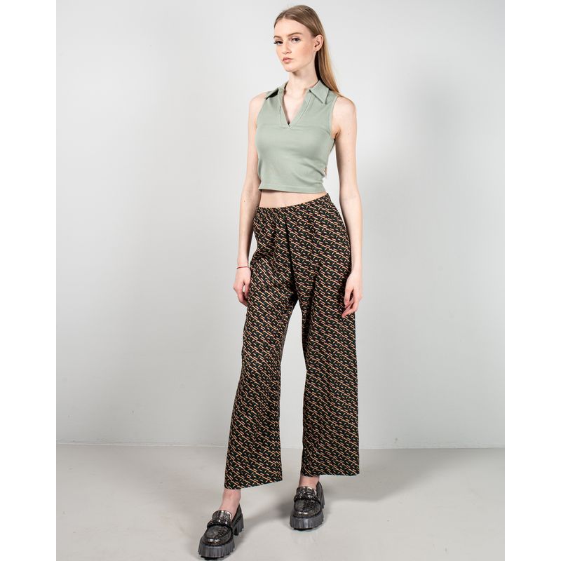 Pantaloni-casual-cu-talie-elastica-si-imprimeu-24MAB07041