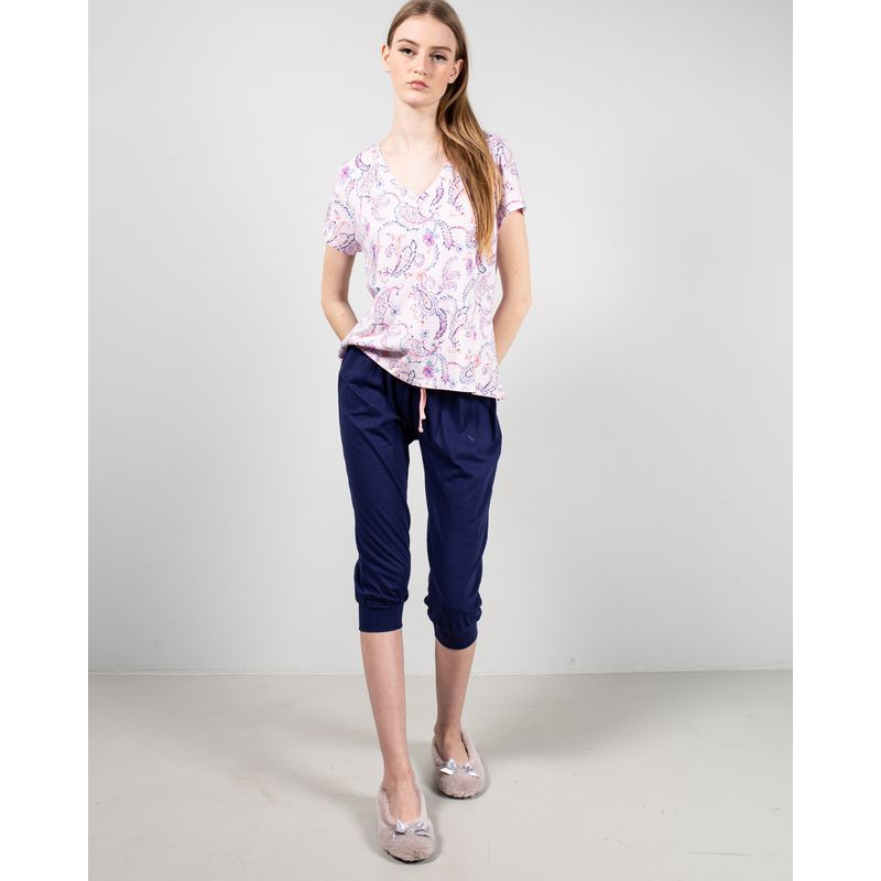 Pantaloni-de-pijama-din-bumbac-trei-sferturi-24MAB07058