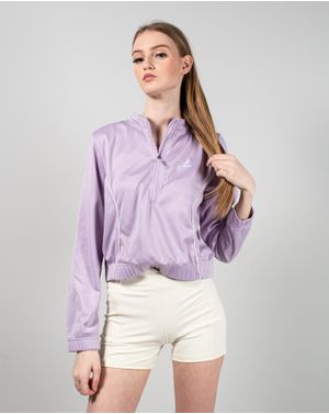Bluza cu fermoar la baza gatului si talie elastica 24MAB07100
