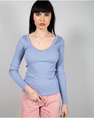 Pulover cu decolteu 25TEK05080