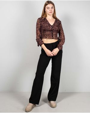 Pantaloni uni cu buzunare oblice 25TEK04048