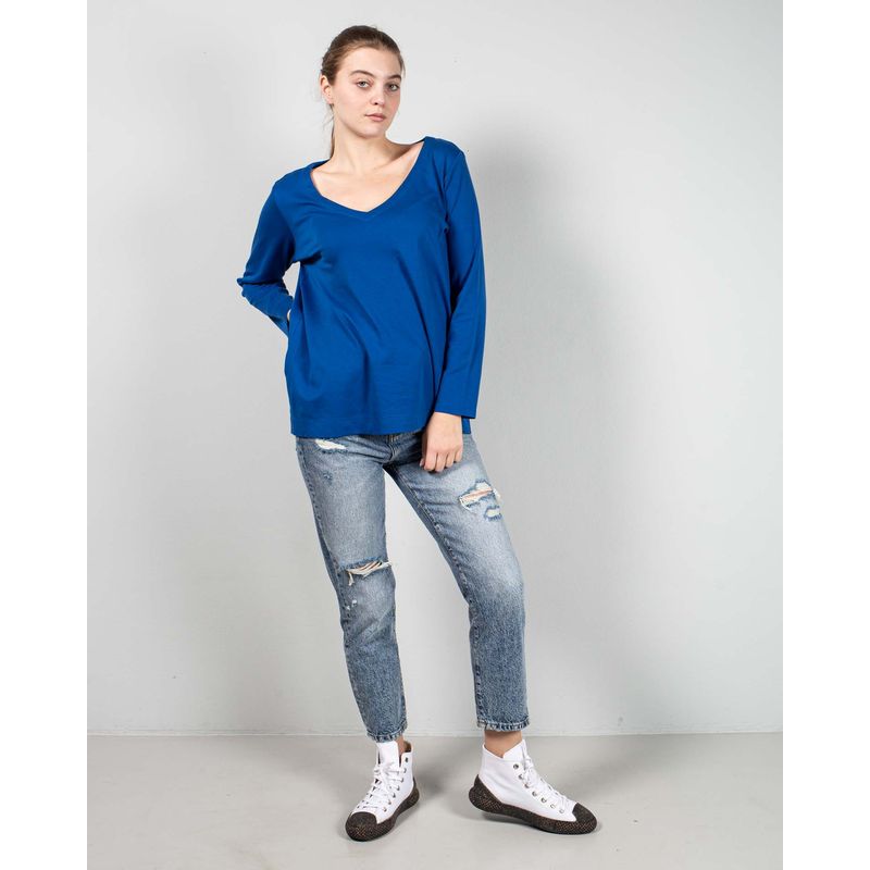Bluza-din-bumbac-cu-fante-laterale-N241403013