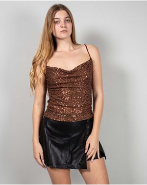 Top cu paiete aplicate 25TEK05036