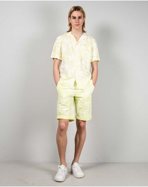 Pantaloni scurti din bumbac cu nasure 25LGD03038