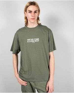 Tricou din bumbac cu imprimeu pe spate 25TEK04028
