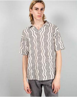 Camasa casual cu model perforat 25TEK04141