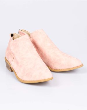 Ghete scurte cu toc mic pentru femei 24MAE15001