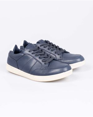 Pantofi sport cu siret si talpa in contrast pentru barbati 24MAY55002