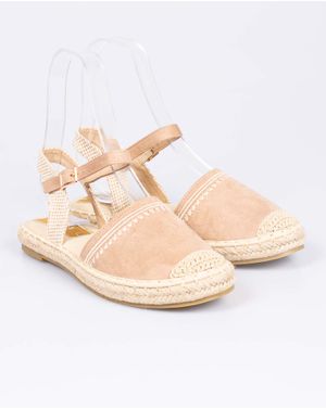 Pantofi cu talpa joasa decupati la spate 25HAT01035