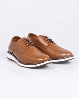 Pantofi eleganti din piele naturala cu siret 25HAT04012