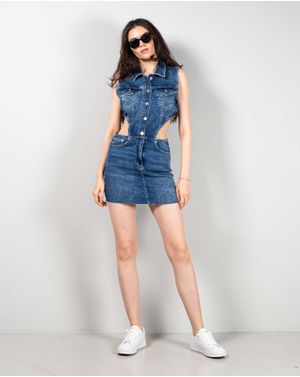 Rochie din denim 25TEK04059