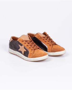 Pantofi casual din piele naturala cu talpa joasa pentru femei 25JLL02012
