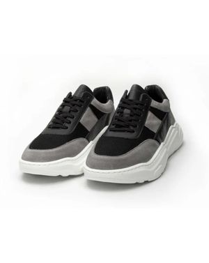 Pantofi sport cu talpa in contrast pentru barbati 25JLL01021