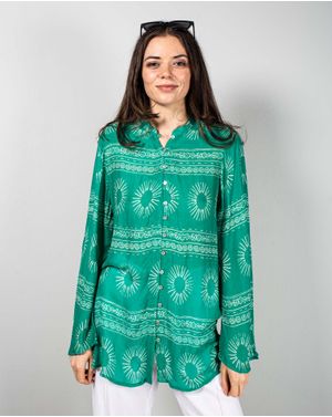 Bluza cu maneci clopot 25TEK04027
