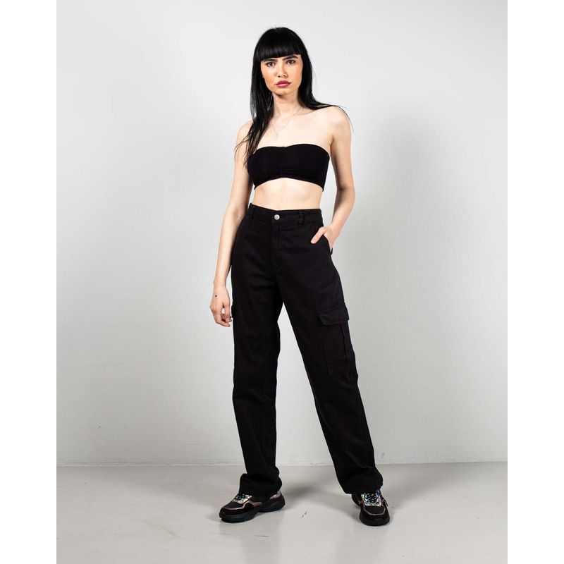 Pantaloni-casual-din-bumbac-cu-buzunare-laterale-25TEK04163