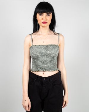 Top elastic cu bretele subtiri 25TEK04133