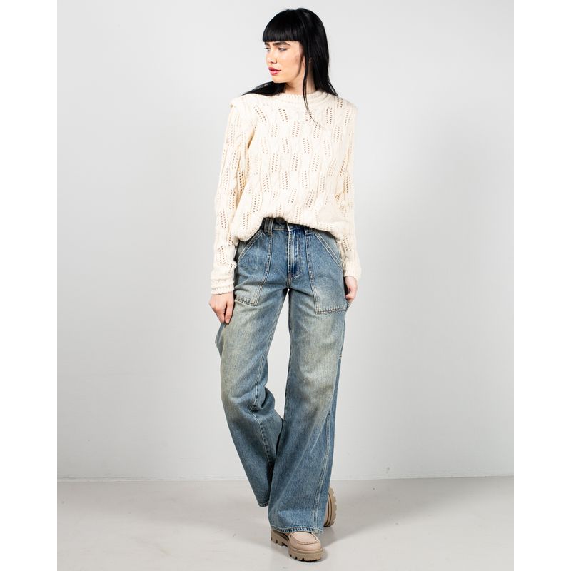 Jeans-drepti-cu-talie-medie-25TEK05109