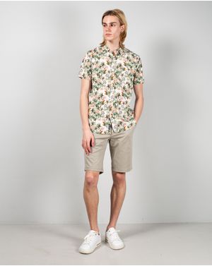 Pantaloni scurti Funky Buddha din bumbac 25ALX03012
