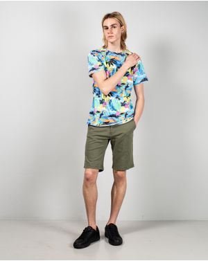 Pantaloni scurti Funky Buddha din bumbac 25ALX03015