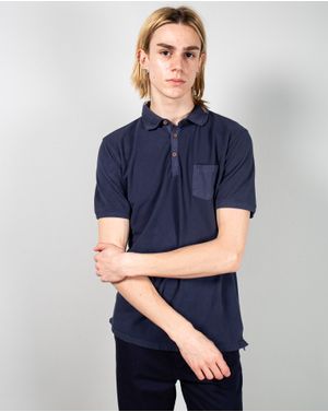 Tricou Koala Bay din bumbac cu nasturi la baza gatului 25TFT02095