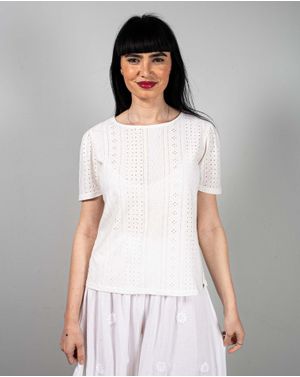 Tricou Koala Bay cu model perforat 25TFT02215