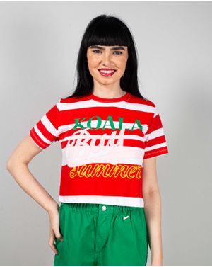 Tricou scurt Koala Bay din bumbac 25TFT02127