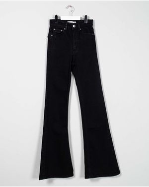 Jeans evazati cu fermoar metalic 25TEK04006