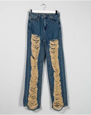 Jeans cu buzunare pentru femei 25TEK05031