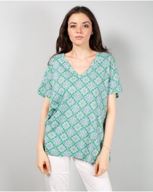 Bluza de pijama cu imprimeu N240443012
