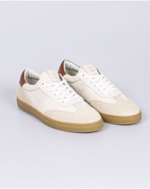Pantofi casual din piele naturala cu talpa joasa pentru barbati 25JLL01026