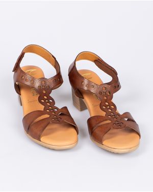Sandale Marila din piele naturala cu banda velcro 25HAT01085