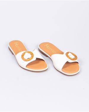 Sandale Marila din piele naturala cu talpa joasa 25HAT01091