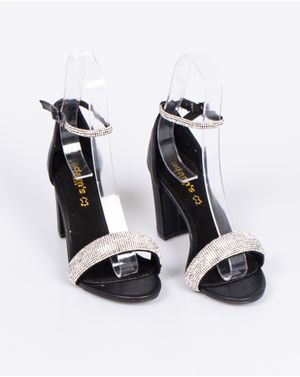 Sandale elegante Adam’s cu toc si aplicatii 25HAT08071