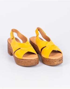 Sandale Marila din piele intoarsa cu banda velcro 25HAT01074