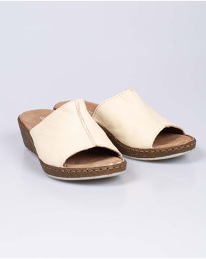 Sandale Adams din piele naturala cu talpa comoda 25HAT06005